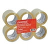 Universal Heavy-Duty Box Sealing Tape, 3" Core, 1.88" x 54.6 yds, Clear, 12/Box -UNV96000