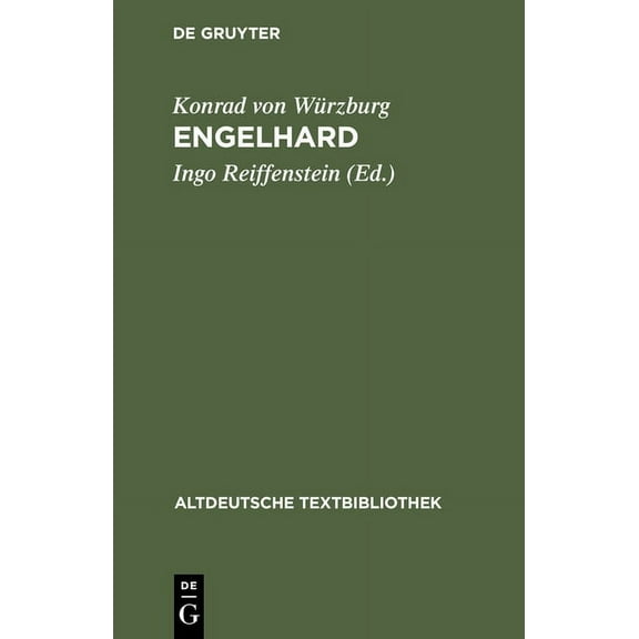 Altdeutsche Textbibliothek: Engelhard (Hardcover)