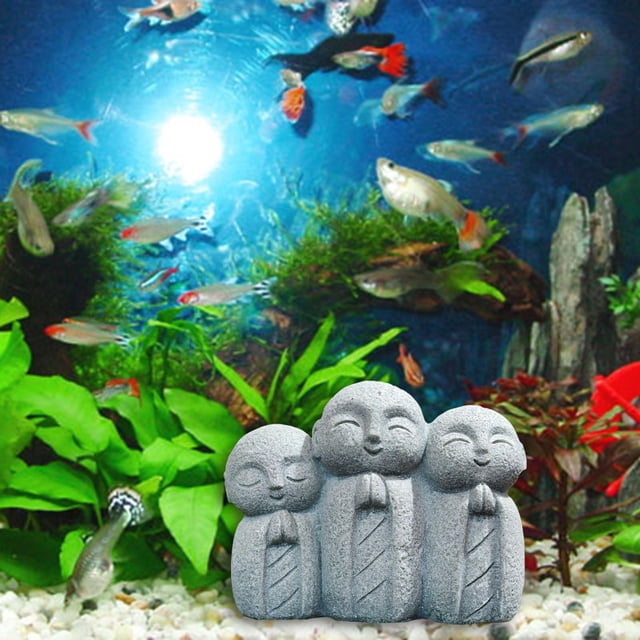 Estatuilla de Buda BLESIY para decoración de acuario
