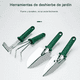 thumbnail image 3 of Juego de Herramientas de Jardinería Malubero Acero Inoxidable con caja 10 piezas Verde, 3 of 4