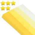 thumbnail image 1 of Uxcell 9.4x1/2" Origami Star Paper, 2160Pcs Star Paper Strip, Gradient Yellow, 1 of 5