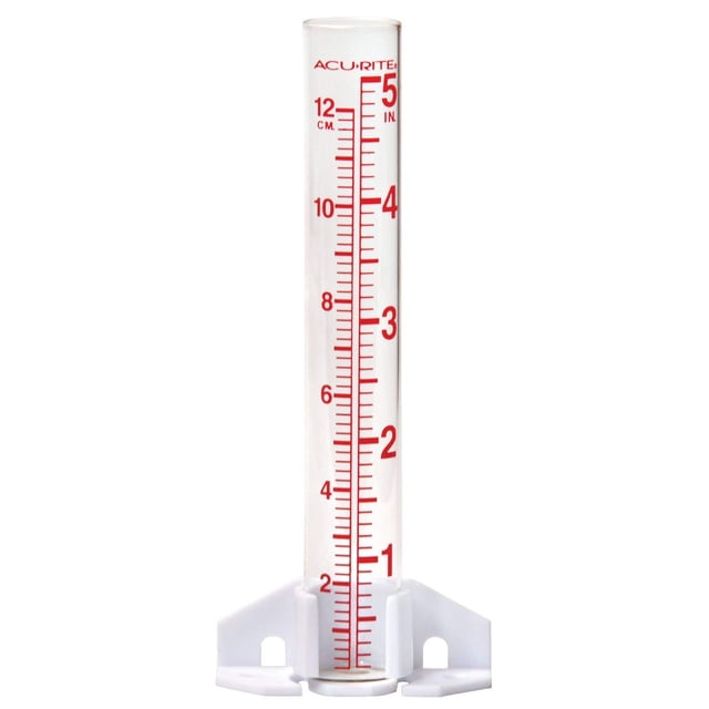Pluviómetro de vidrio Chaney Instruments AcuRite 00810A2 12 cm