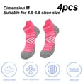 thumbnail image 2 of Ankle Compression Sock for Men and Women4 Pairs, Low Cut Compression Running Sock with Ankle Support, 2 of 6