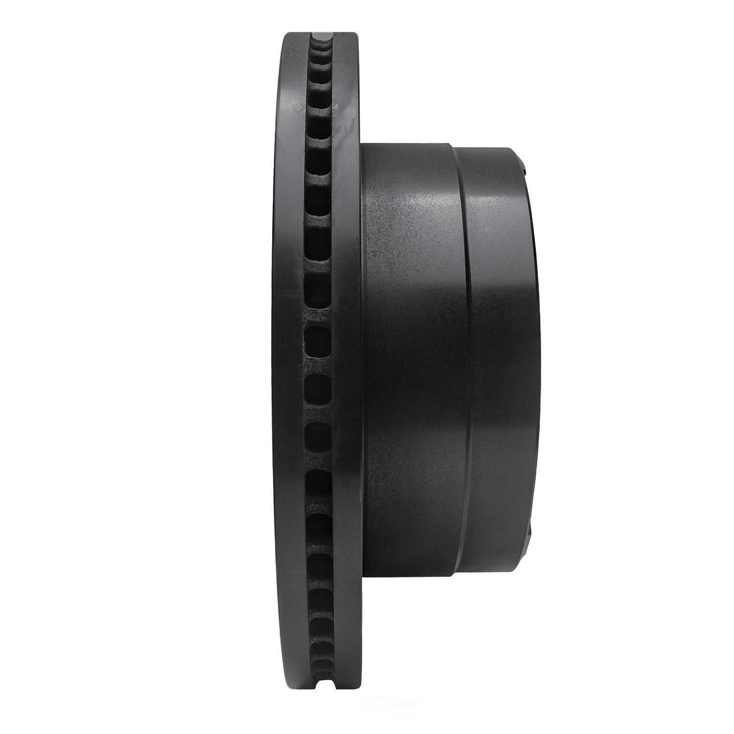 Dynamic Friction Company 633-54225L DFC Brake Rotor - Drilled And Slotted - Black