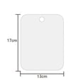 thumbnail image 5 of Shower Mirror Fogless for Shaving - Flat Anti Fog Mirror with Razor Holder for Shower, Mirrors, Shower Accessories, Bathroom Mirror, Bathroom Accessories, Holds Razors For Men,silver 17*13cm, 5 of 5