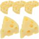 thumbnail image 3 of Artificial Mini Cheese Model Kitchen Decor Realistic Texture Classical Design Resin Material 1.80X1.80X1.00CM 50Pcs, 3 of 5