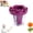 Purple, variant on ARVOV Manual Vegetable Spiralizer and Curler for Rose Flower Carving, Manual Vegetable Spiralizer & Curler, Handheld Fruit Flower Cutter Grater, Carrot Cucumber Rose Garnishing Slicer Tool