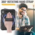 thumbnail image 4 of XIHAMA Case for Galaxy Tab S9 / S9 FE 5G Case, Protective with Screen Protector/Hand Strap/S Pen Holder, Heavy Duty Shockproof for Samsung Galaxy S9 FE Tablet Case 10.9 inch / 11 inch, 4 of 9