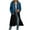 Dark Blue, variant on Women's Long Sleeve Long Hooded Open Front Cardigan Jacket With Pockets Casual Lightweight Duster Coat Fall And Winter