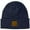 Heather Navy, variant on Heather Knit Basic Beanie Soft Winter Hat Women, Black