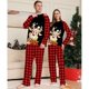 thumbnail image 3 of Pijamas navideños a juego para la familia, conjunto de ropa de dormir roja para madre, hija, papá, hijo, mujeres, hombres, niñas y niños, 2023, 3 of 3