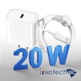 thumbnail image 1 of Cargador de Iluminación Innotech para Apple iPhone Cable de carga de 6 Pies y adaptador de corriente, 1 of 8