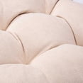 thumbnail image 6 of Chair Cushion, 4 Pack Chair Cushions for Dining Chairs, Chair Pads and Mat with Ties for Indoor Kitchen Seat and Desk (4 Count - 17 x 16 in, Beige), 6 of 14