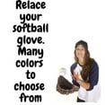 thumbnail image 5 of TOFL Baseball Glove Lace Repair Kit 2 Leather Laces Lacing Needle Maroon 72" x 3/16", 5 of 10