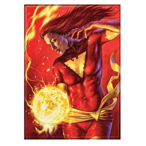 Marvel Xmen 10 Parillo Var Dark Phoenix Ata-Boy Magnet 2.5" X 3.5"