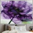 thumbnail image 2 of JEUXUS Purple Rose X-Ray Photograph Wall Decoration Tapestry Painting, 2 of 6