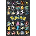 thumbnail image 1 of Trends International Pokémon - All Time Favorites Wall Poster, 22.375" x 34", Unframed Version, 1 of 1