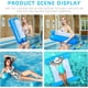 thumbnail image 4 of Water Inflatable Hammock, Reclining Floating Day Bed, Pool Buoy Inflatable Bed 4 In 1 Multipurpose Foldable (dark Blue), 4 of 5