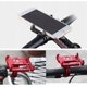 thumbnail image 3 of Soporte para teléfono para bicicleta y motocicleta - Soporte para teléfono para bicicleta de aluminio con mango giratorio ajustable de 360°, adecuado para teléfono móvil de 3,5 a 6,5 ​​pulgadas (plateado) Sailing Electrónica, 3 of 5