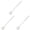 White*3, variant on Bottle Brush, Long Handle Cup Cleaner Brush, Bottle Scrubber, Portable Cleaning Brush for Cups, Wine Glasses, Water Bottles, Baby Bottles and Vacuum Flasks