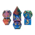 thumbnail image 2 of Dados Poliédricos 7x Sunnimix D4 D20 Para Juegos De Rol De Reunión Familiar Tablero De Mesa Estilo B, 2 of 7