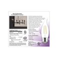 thumbnail image 4 of GE LED Light Bulbs, 25 Watt, Soft White, CA11 Bulbs, Medium Base, 13yr, 4pk, 4 of 9
