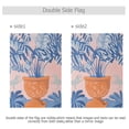 thumbnail image 4 of Yayeee Garden Flag 12" x 18" Double Sided Outdoor Yard Lawn Holiday Decorations, Pink Leaves, 4 of 6