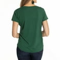 thumbnail image 2 of Women's Green South Florida Bulls Scarlet Scoop Neck T-Shirt, 2 of 2