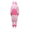 thumbnail image 4 of Pijama Kigurumi con puntadas para Halloween de Wishliker, color rosa, 4 of 6