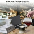 thumbnail image 4 of Pour Over Coffee Maker 600ml/20oz, Glass Carafe for Brewing Instant Coffee with Funnel Dripper Filter, Teapot Kettle Drip Coffee Maker Set for Home and Office, 4 of 5