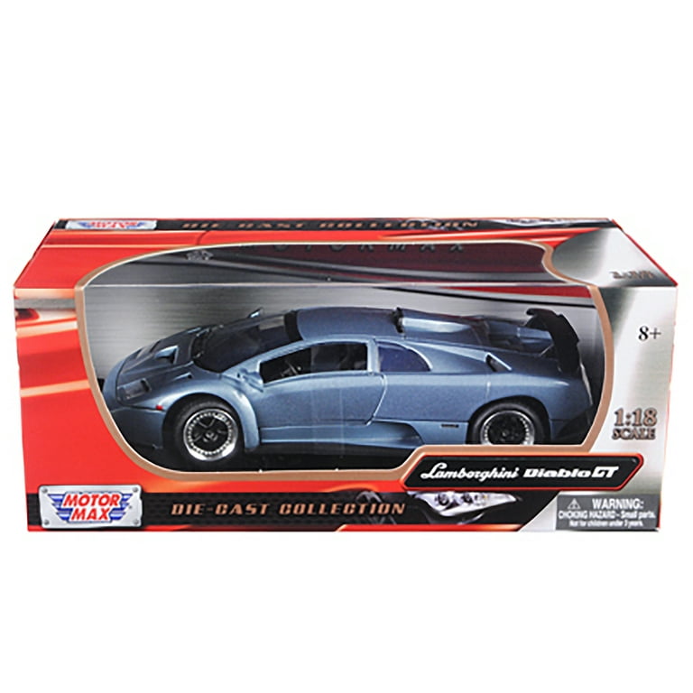 モーターマックス ランボルギーニディアブロGT Lamborghini Diablo GT Silver 1/18 Diecast Model Car by