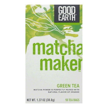 Good Earth Matcha Maker Green Tea 18 ct  (Pack of