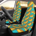 Pofeuu Hot Dogs 8 Print Automotive Car Seat Covers Flat Cloth Full Set