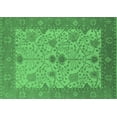 thumbnail image 1 of Ahgly Company Indoor Rectangle Oriental Emerald Green Industrial Area Rugs, 8' x 12', 1 of 4