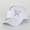 White, variant on Duoif Rhinestone Baseball Caps for Women Men Sequins Casual Sports Cap Rhinestone Hat Sequin Hat