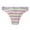 Pink, variant on Seductiva Clearance Women's Thongs Women's Fashion Low Waist Underwear Color Striped Briefs Underwear Women Panties Stretch Panties
