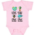 thumbnail image 3 of Inktastic Earth Day Plant a Tree Save the Bees Save the Seas Love Your Mother Earth Boys or Girls Baby Bodysuit, 3 of 5