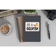 thumbnail image 3 of xianyou-(3Pcs) Be A Goldfish Happiest Animal On Earth Sticker for Water Bottles, Car Sticker, Book Sticker (3 Inches), 3 of 4