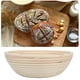 thumbnail image 5 of Banneton Brotform pan a prueba de productos hechos a mano cesta redonda de ratán conjunto artesanía, 5 of 8