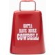 thumbnail image 1 of Campana Bevin Bells Gotta Have More, campana de acero rojo mediano, 1 of 9