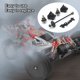thumbnail image 3 of Vogacara 1/14 RC coche caja de cambios Metal diferencial automóvil reemplazo de pieza Kit de reparación reemplazo para WLtoys 144010 144001 144002 Kits de construcción modelo Negro Vogacara FN010452-04, 3 of 6