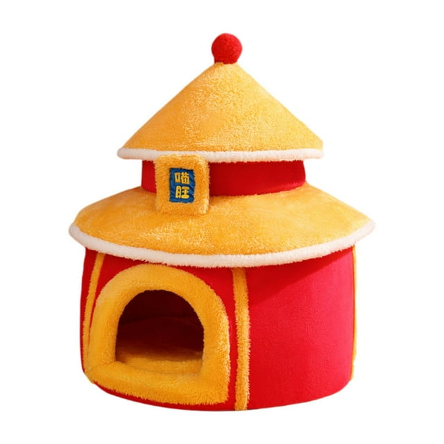 Casa para Gatos Yuyangstore Cama de Interior Tienda de Campaña Lavable