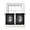 Black, variant on Grey Moon Tier Curtains 24 Inch Length,Sheer Curtains for Bedroom Living Room Window Modern Abstract Minimalist Stars Artwork Rod Pocket Drapes Kitchen Curtains Small Half Window 27.5"x24" 2 Panels