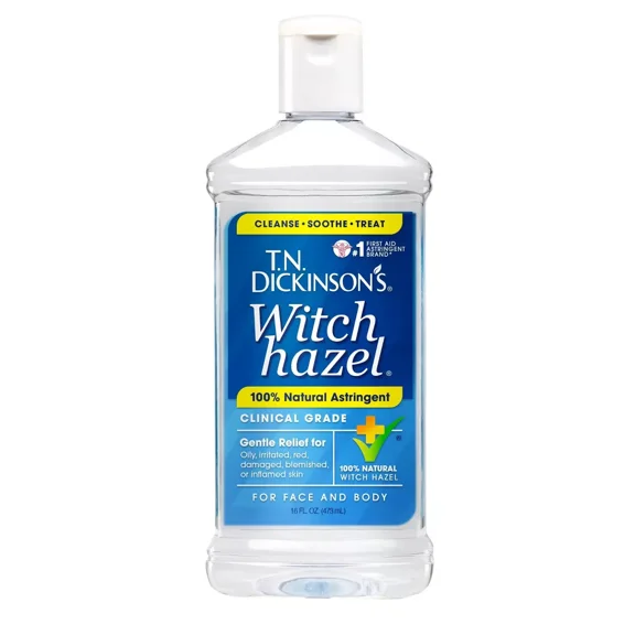Dickinson's Witch Hazel All Natural Astringent 16 oz (Pack of 6)