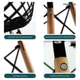 thumbnail image 3 of Comedor Vento 4 personas rectangular Negro, 3 of 8