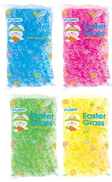 3 Pack Multicolor Jelly Bean Scented Easter Grass