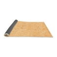 thumbnail image 2 of Ahgly Company Indoor Rectangle Abstract Orange Modern Area Rugs, 2' x 5', 2 of 4