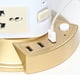 thumbnail image 3 of Regleta de enchufes con protección contra sobretensiones, torre con 3 puertos USB y 8 enchufes, cable de extensión de 2 metros, estación de carga vertical, 3 of 9