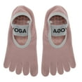 thumbnail image 4 of Unique Bargains 1 Pair Yoga Five Toe Socks Durable Solid Color Socks for Women Pink, 4 of 6