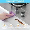 thumbnail image 3 of Caulk Strip, 1.5" x 10.5Ft Self Adhesive Caulk Tape, PVC Waterproof Sealing Tape for Bathroom Bathtub Kitchen Toilet Wall（1PCS）, 3 of 7